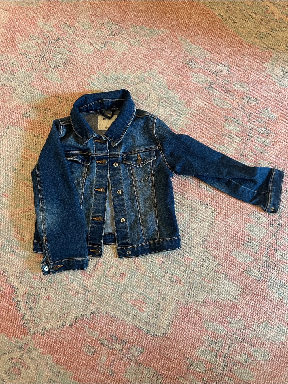 Old Navy Girls Dark Blue Denim Jacket